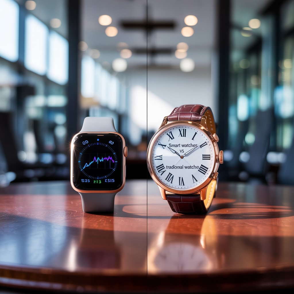 Smart watches vs traditional watches