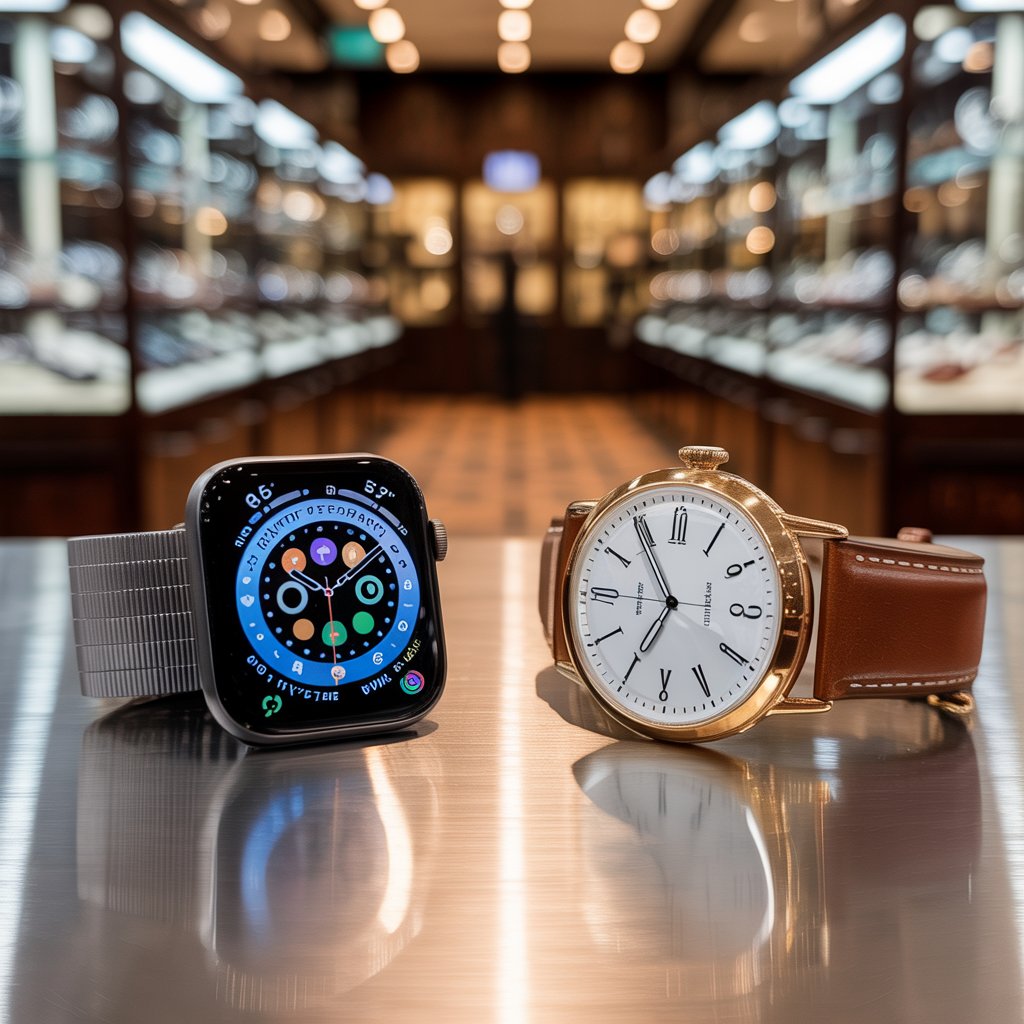 Smart watches vs traditional watches